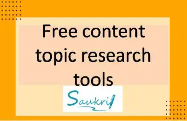 Content topic research