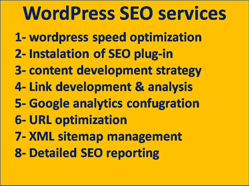 WordPress SEO services