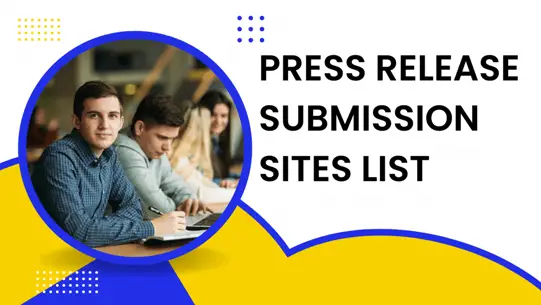 Press Release Submission Sites List