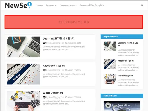 Blogger-Theme-For-Adsense-Approval