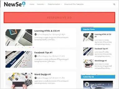 Best Blogger Theme For Adsense Approval - Online Learning Center