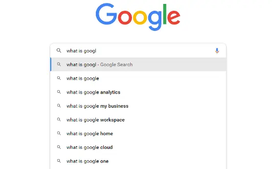 google search examples